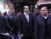 مدير أمن الجيزة يتفقد الخدمات الأمنية فى ذكرى ثورة يناير وعيد الشرطة