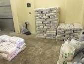 ضبط 705 أطنان سكر مخبأة داخل 3 مخازن قبل بيعها بالسوق السوداء بالقاهرة