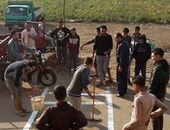 بالصور..صحافة المواطن:حملة لنظافة  قريتى الكوادل ومنيل عروس بالمنوفية