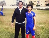 قارئة تهنئ ابن أخيها لاعب كرة القدم بغزل دمياط عبر "اليوم السابع"