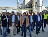 وزير البترول يتفقد المصنعين 1و 2 بمجمع موبكو لإنتاج الأسمدة بدمياط