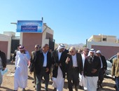 محافظ جنوب سيناء يتابع مشروعات التنمية بمدينة دهب