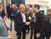 نجيب ساويرس يصل المؤتمر العام لـ"المصريين الأحرار" لانتخاب رئيس الحزب