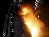 العربية: وفاة شخص بالاختناق جراء حريق فندق "أدرس" بدبى