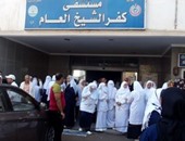 إصابة 24 شخصا فى حادث تصادم بالكوم الكبير بكفر الشيخ