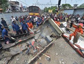 مقتل 4 وإصابة أكثر من 30 فى حادث تصادم قطار بشاحنة فى تايلاند