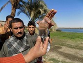 بالصور..استجابة لـ"اليوم السابع" مياه أسيوط تنهى إصلاح مياه الشرب بالنخيلة