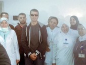 خالد النبوى يزور مستشفى أبو الريش للأطفال بالقاهرة ويدعو لدعمها