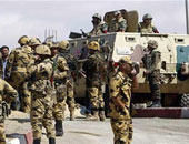 الجيش الثالث يكثف تواجده أمام ديوان محافظة السويس وميدان الأربعين