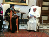 البابا تواضروس يتلقى اتصالًا من البابا فرنسيس فى يوم الصداقة بين الكنيستين