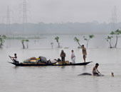ارتفاع حصيلة ضحايا الفيضانات فى ولاية "غرب البنغال" الهندية لـ 30 قتيلا