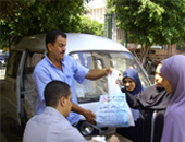 بالفيديو.. أبناء النوبة يطلقون مشروع الـ 1000 شنطة فى رمضان