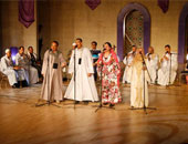 مشاركة فرقة الأقصر للفنون الشعبية بمهرجان الترايثلون بالأقصر