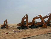  بدء نقل معدات الحفر من قناة السويس الجديدة لـ منطقة شرق بورسعيد