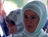 أمينة أردوغان تلتقى بالكوادر النسائية فى حزب العدل