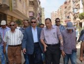 بالفيديو والصور..محافظ كفر الشيخ يتفقد مشروع جمع القمامة من المنبع بحى غرب