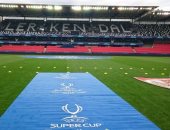 بالفيديو.. ملعب "ليركيندال" يستعد لاستقبال السوبر الأوروبى بين ريال مدريد وأشبيلية 