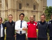 طاقم الحكام المجري يزور القلعة قبل قمة الأهلي والزمالك 