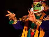 فرقة رقصة "الكاثاكالى" الهندية تختتم عروضها فى مصر
