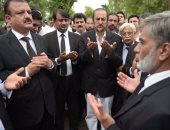 بالصور.. إضراب للمحامين فى باكستان احتجاجا على اعتداء كويتا الانتحارى