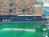 أولمبياد 2016.. تغير لون مياه الغوص يثير مخاوف اللاعبين