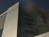 بالصور.. حريق فى مبنى الشركة الوطنية للمياه بالرياض دون خسائر بشرية