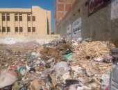  تراكم القمامة وسط المدينة بمركز الرياض فى محافظة كفر الشيخ