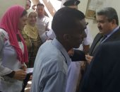 مدير أمن الجيزة يستمع لشكاوى المواطنين خلال جولته بقسم شرطة الهرم