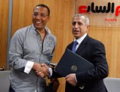 بالصور.. اتفاقية تعاون مشترك بين رئيس الأكاديمية العربية للعلوم والتكنولوجيا واليوم السابع