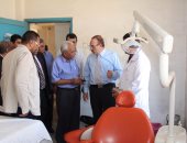 محافظ بنى سويف يتفقد أعمال تطوير مستشفى أهناسيا ونقل العيادات الخارجية