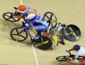 أولمبياد 2016.. سقوط خطير لمتسابقة دراجات إسبانية داخل المضمار