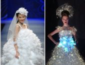 ستكونين أنت "الكعكة" .. بالصور ..شاهدى أغرب 9 فساتين زفاف حول العالم