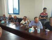   أبو ريدة وقائمته فى جولة انتخابية ببسيون  