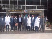 بالصور.. وزير صحة جيبوتى يزور معهد ناصر لتنشيط السياحة العلاجية بين البلدين