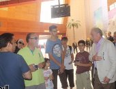 بالصور ..محافظ جنوب سيناء وزير الاثار  يتفقدا مطار شرم الشيخ ودير سانت كاترين