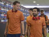 بالصور.. محمد صلاح يصل ملعب "الأولمبيكو" مع روما لمواجهة أودينيزى