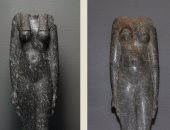 بالصور..متحف الآثار بمكتبة الإسكندرية ينتهى من ترميم دقيق لتمثالى "إيزيس"