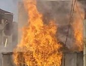السيطرة على حريق فى 4 منازل بسوهاج دون إصابات