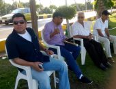 بالصور.. العمدة يقود أول مران للدراويش بعد توليه المسئولية الفنية