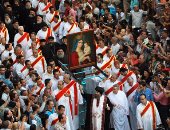 الموالد فى الكنيسة القبطية.. محطات إيمان واحتفال شعبى على مدار العام.. من مولد العذراء إلى مارجرجس وأبو سيفين تراث روحى متجدد.. وكاهن كنيسة مارجرجس: البُعد الاجتماعى للموالد لقاءات ومحبة وحفاظ على الهوية