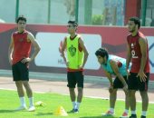 أكرم توفيق يظهر فى تدريبات الأهلي لأول مرة