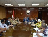 بالصور.. محافظ كفرالشيخ يستقبل ممثلى شركة "ساف بون" الصينية المتخصصة بإدارة المخلفات