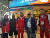 بالصور .. وصول البعثة المصرية المشاركة فى دورة الألعاب الأولمبية مطار ساو باولو
