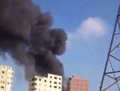 اندلاع حريق هائل داخل مصنع كيماويات بالقرب من المرج الجديدة