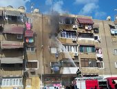 الحماية المدنية تسيطر على حريق فى شقة سكنية بمنطقة الدرب الأحمر