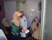 فحص 70 سيدة خلال حملة للكشف عن سرطان الثدى بكفر الشيخ