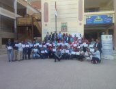 بالصور  ..55 طالبا يشاركون في 11 مشروعا في ريادة الأعمال بكفر الشيخ 