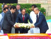 نشاط مكثف للرئيس السيسي فى أول أيام زيارته للهند