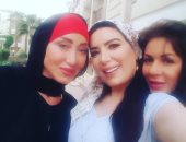 ريهام سعيد بالحجاب على "إنستجرام" مع عبير صبرى ونجلاء بدر