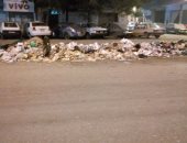 بالصور.. انتشار القمامة بشوارع عين شمس فى غياب تام لرجال النظافة